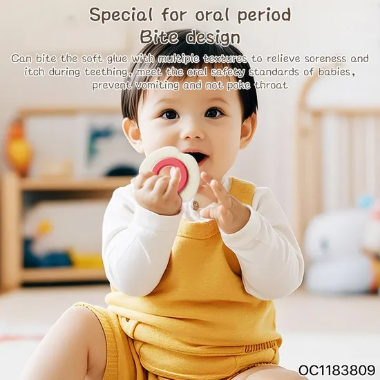 Newborn Baby Kid Toy Early Childhood Development Baby Balls Rainbow Rattle Bells Sensory Toy Eco Friendly Toy with Storage Box