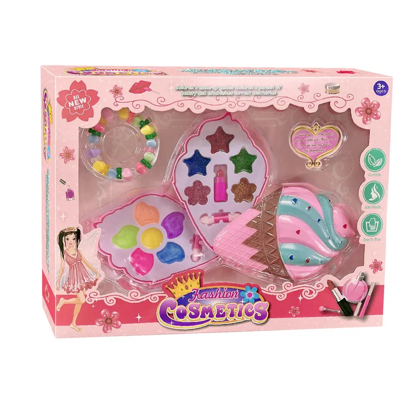 Wholesale Children's Pretend Makeup Cosmetics Beauty Make up Toys Play Set for Girls