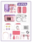 Wholesale Beauty Baby Children's Makeup Cosmetic Dressing Girl Make up Play Toys Set