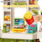 Kid Role Pretend Play Shop Counter Supermarket Toy Play Set Cash Register Scanner POS Machine Model Toy for Boy with Simulation Food
