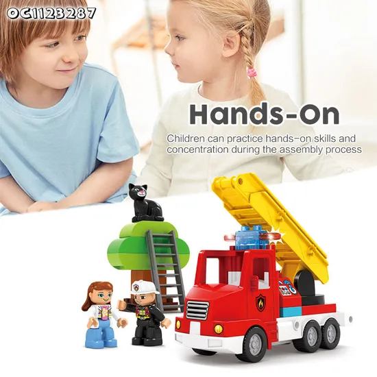 Building Block Assembly Kit for 4 Years Olds with Light and Sound