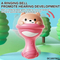 Cute Cartoon Bear Design Cheap Items Animal Grasping Toys Funny Baby Product Plastic Rattles Sand Hammer Toys for Wholesale