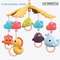 Remote Control Baby Rattles Crib Hanging Bed Bell Music Toy Mobile Withprojector Toys
