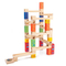 Wholesale Montessori Educational Wooden DIY Marble Run Track Ball Building Block Toy