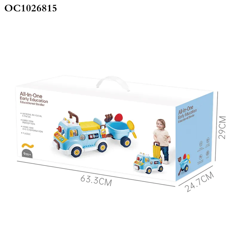 Wholesale Summer New Design Plastic Education Battery on Car Beach Sand Toys for Kids