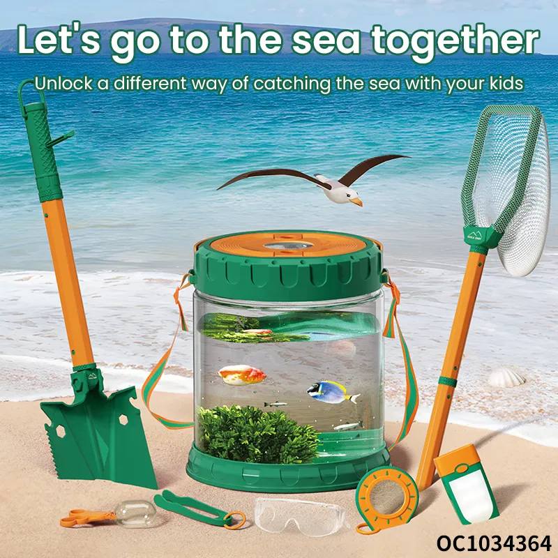 Wholesale Plastic Insect Fish Catching Tools Pools Fun Sand Beachsand Toys
