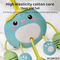 Baby Toys Hand Eye Coordination Training Rattle Plush Hanging Rattle Toys Crib Mobile 0-12 Months Boys Toy with Sound