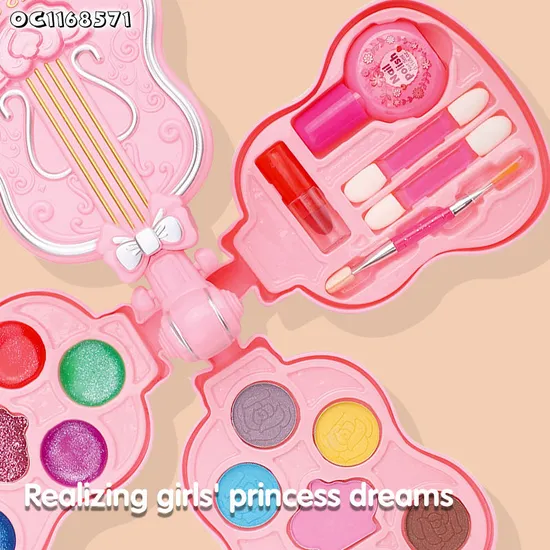 Wholesale Kids Pretend Play Make up Girl Portable Cosmetics Nail Art Kit Makeup Pretend Play Kids Toys