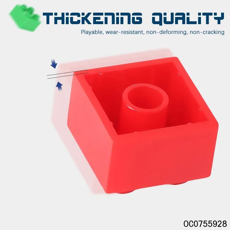 Wholesale Educational 400PCS Gift DIY Model Montessori Plastic Building Block Toy for Children