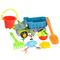 Wholesale Fun and Summer New Kids Shovel Baby Beach Sand Beach Dinosaur Truck Set Plastic Outdoor Toys