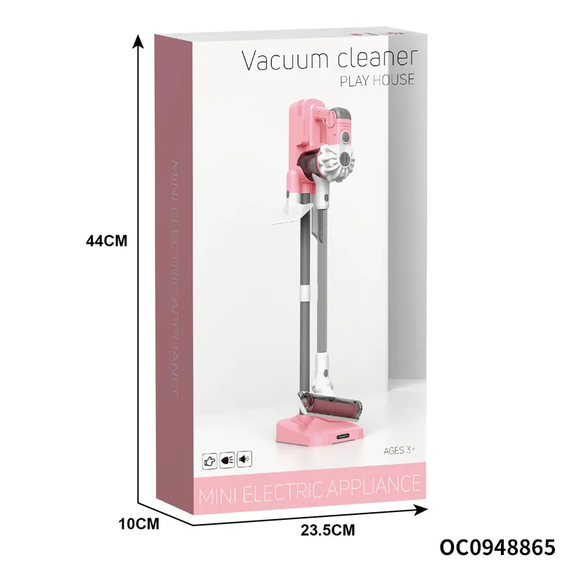 Girls Pretend Play &amp; Preschoolcleaning Tool Robot Vacuum Cleaner Kids Toy Housekeeping Tool Toys