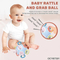 Wholesale Teether Educational Sensory Soft Montessori Ball Rattle Gift Set Silicone Baby Toy
