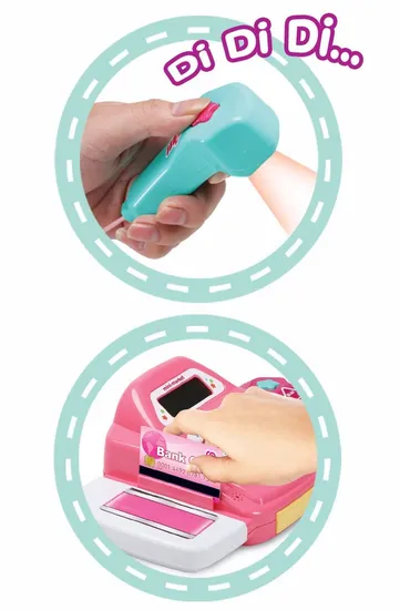 Kids Pretend Play Supermarket Toys Shop with Cash Register Toy