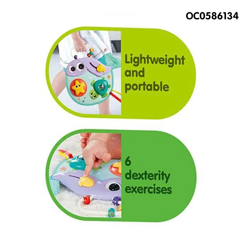 Baby Montessori Newborn Educational Rattle Sensory Toys