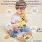Custom Baby Rattle Clackers Noise Maker Grogger Toy Manufacturer Silicone Teether Sensory Rattle Toy for Baby From 0 to 12 with storage