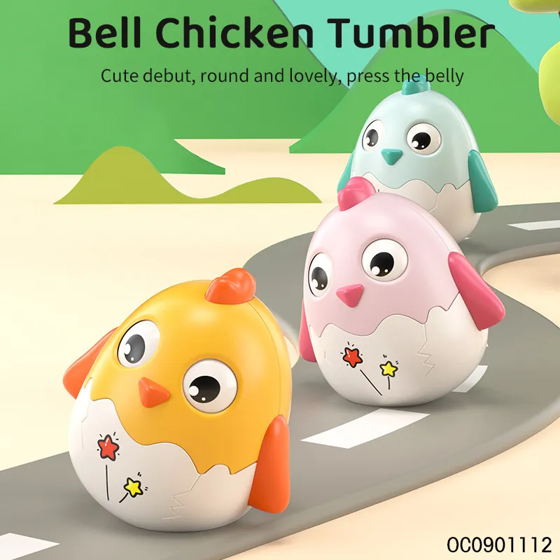 Wholesale Baby Gift Set Rattle Toys Baby Classic Toys Cartoon Roly Poly Toy