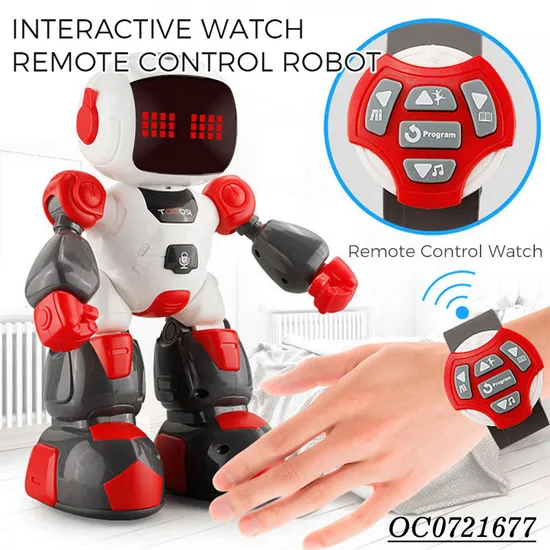Wholesale Interactive Intelligent Wireless Charger Remote Control Robot for Kids