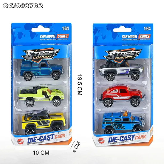 Wholesale off Road Antiques Alloy Model Racing Mini Metal Car 1: 64 Scale Toy for Kids