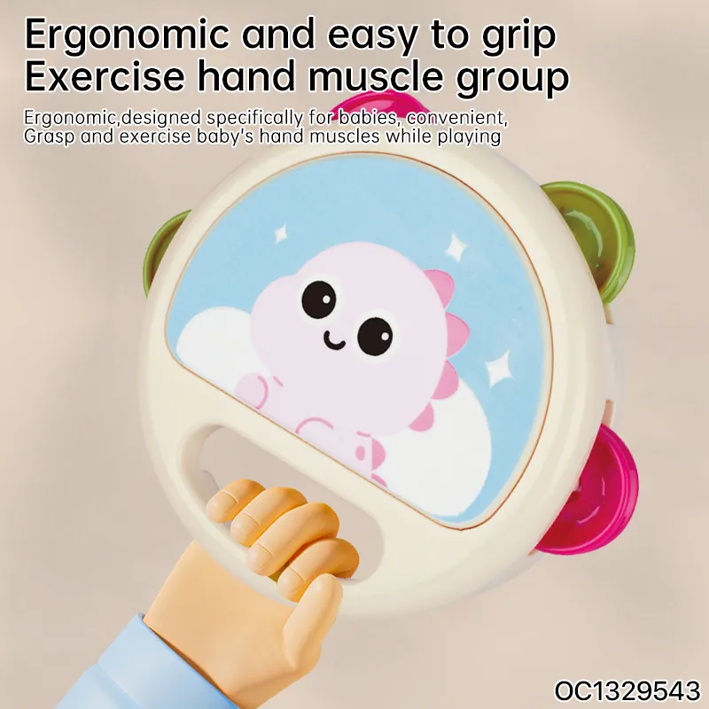 Wholesale Children Educational Rattle Montessori Toys Musical Hand Drum