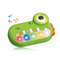 Wholesale Plastic Electric Light-up Keyboard Musical Instruments Children Sensory Musical Frog Piano Learning Toys for Kids with Colorful Lights