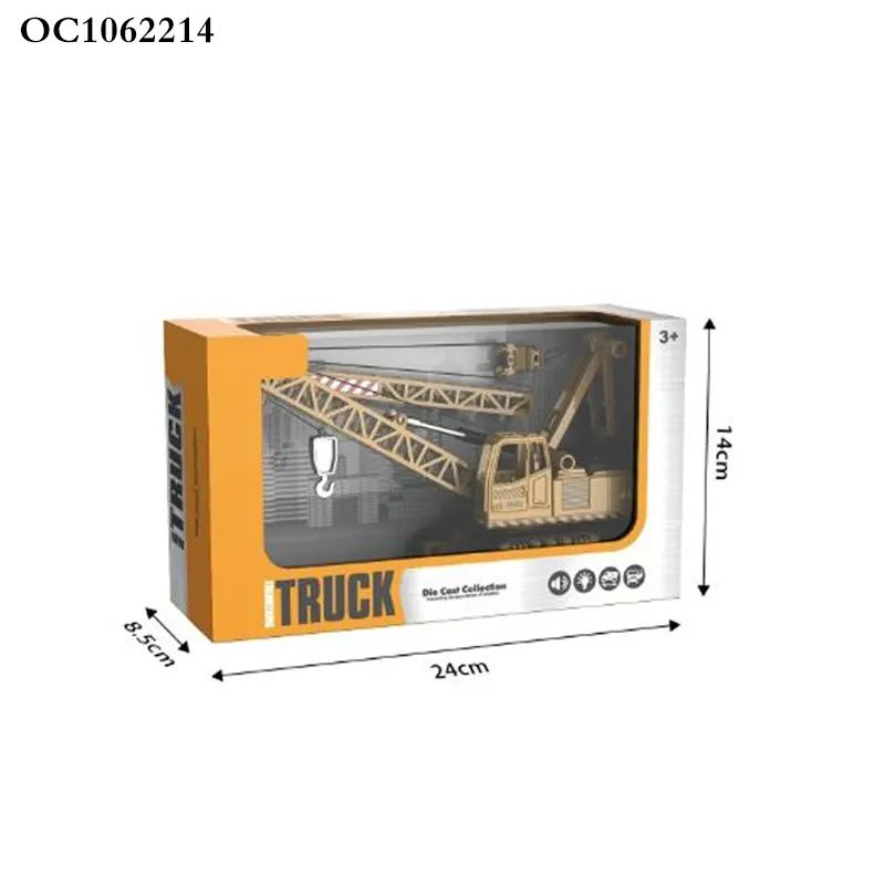 Wholesale Alloy Construction Engineering Diecast Truck Small Scale Model Toys for Boys