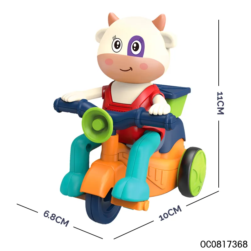 Wholesale Miniature 360 Friction Stunt Cheap Children's Cartoon Animal Toys Car