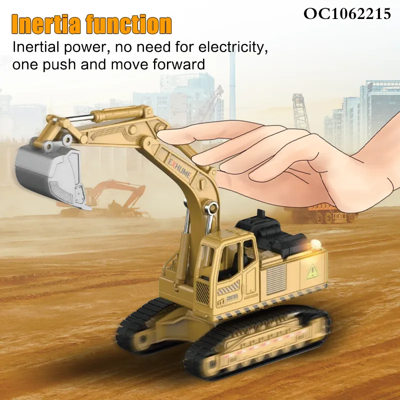 Diecast Construction Children Mini Die Cast Kids Vehicle Metal Toys
