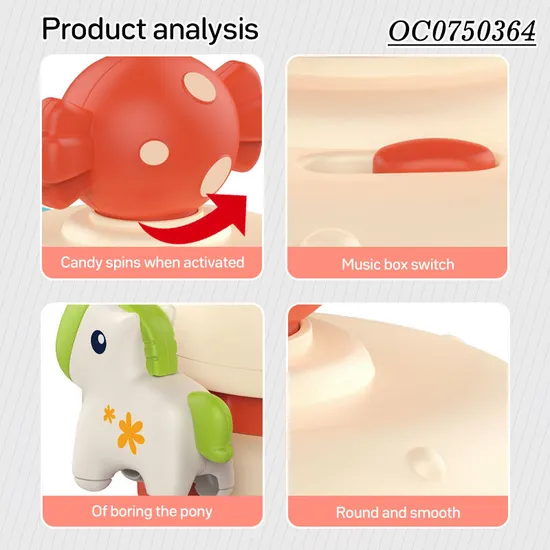 Wholesale Cute Funny Children Popular Animal Plastic Wind up Baby Toys