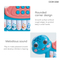 Wholesale Interactive Cartoon Electronic Musical Instruments Cartoon Light-up Keyboard Toy with Music