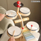 Wholesale Plastic Children Musical Baby Educational Montessori Musical Keyboard Instrument Wooden Toy Drum