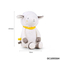 Wholesale Night Light Custom Light up Cute Sheep Singing Musical Stuffed Plush Animals Sensory Toy with Soothing Music