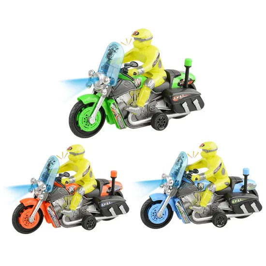 Wholesale Children Light up and Sound Friction Mini Motorcycle Toys Vehicle Model Kids