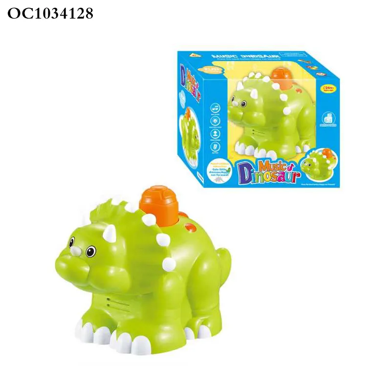 Wholesale Small Plastic Animal Press and Go Friction Dinosaur Car Educational Kids Toy