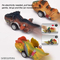 Wholesale Dinosaur Model Mini Pull Back Animal Car Plastic Cheap Small Toy Set