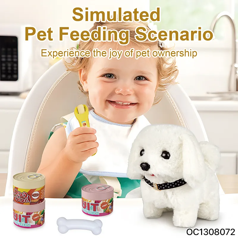 Wholesale Pet Creative Custom Stuffed Animals Electrical Plush Dog Toys for Kid