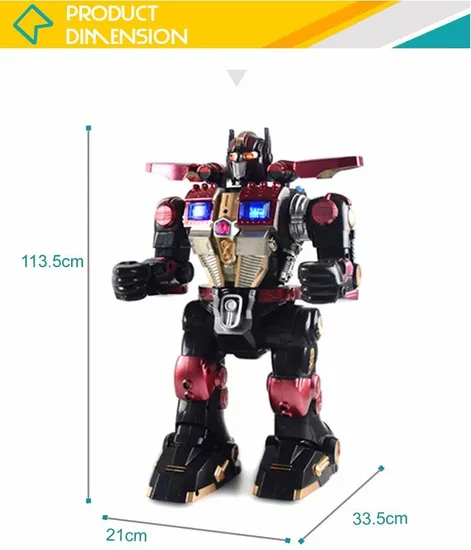 Wholesale Plastic Fighting Colorful Electronic Musical Toy Remote-Controlled Toy Robot