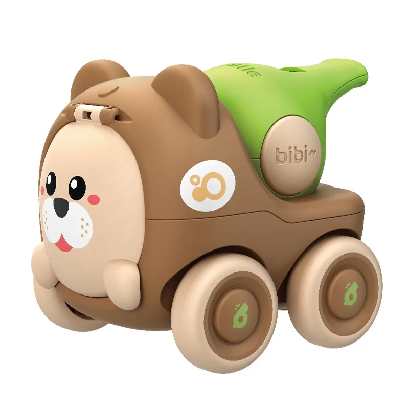 Wholesale Miniature Friction Mini Little Cute Animal Kids Children Plastic Toy Car