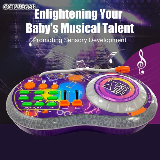Wholesale Electronic Quality Musical Instruments Battery Operated Music Box Toys Drums Set