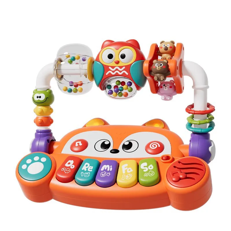 Wholesale Toy Piano Electronic Child Interactive Baby Sensory Musical Keyboard for Kids