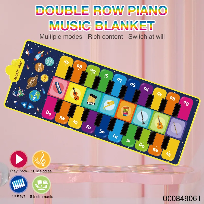 Wholesale Educational Keyboards Music Electronic Rainbow Keyboard Piano Musical Toys