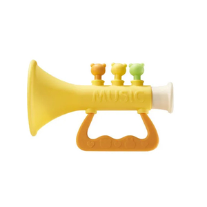 Wholesale Musical Educational Baby Handheld Horn Montessori Musical Sensory Toy Trumpet