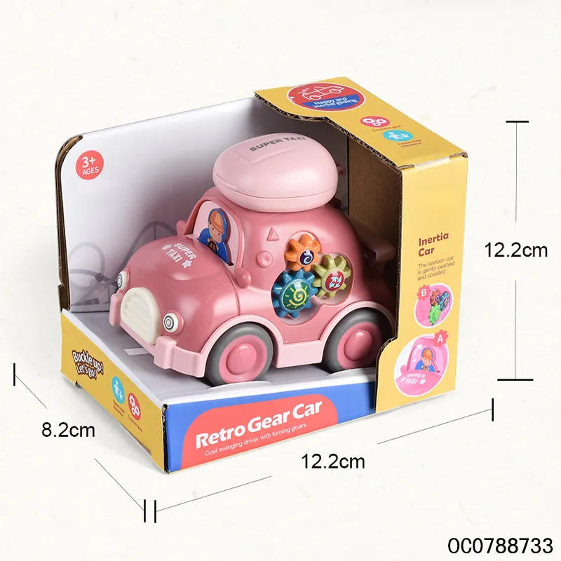 Wholesale Miniature Friction Kids Children Cartoon Classic Children's Toys Car