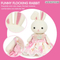 Wholesale Miniature Educational 1/6 Scale Model Plush Rabbit Doll House Miniature Furniture Toys