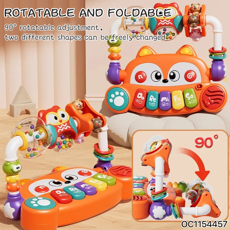 Wholesale Toy Piano Electronic Child Interactive Baby Sensory Musical Keyboard for Kids