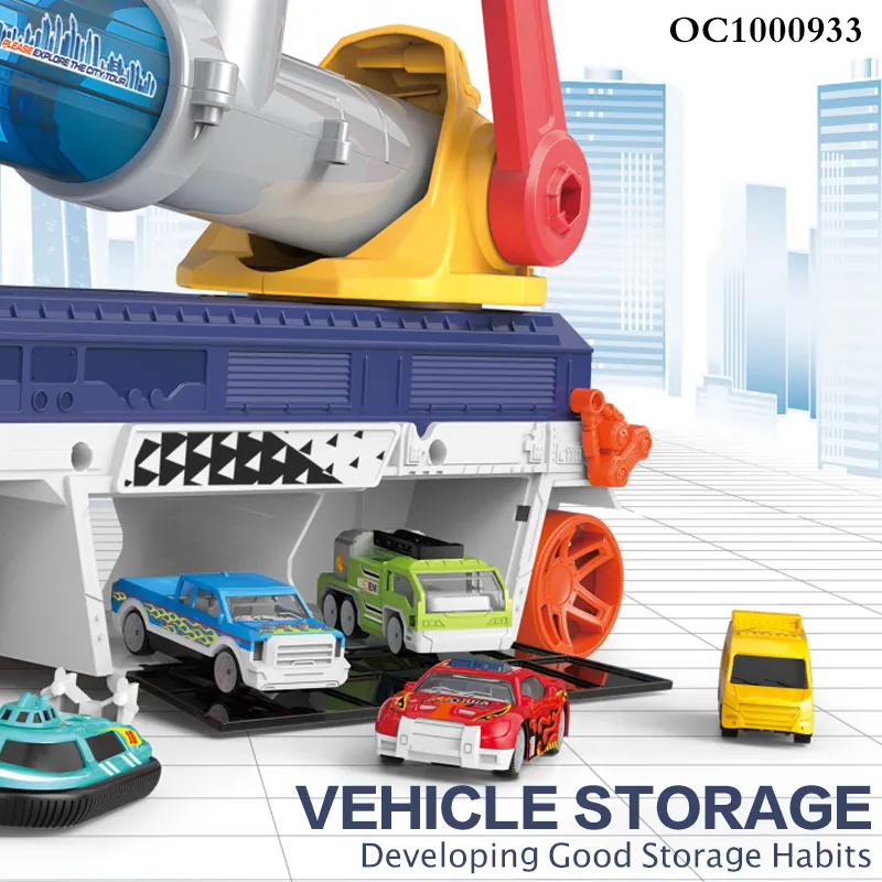 Wholesale Gun Car Transport Trucks Alloy Toy Diecast Mini Metal Model Cars Toy