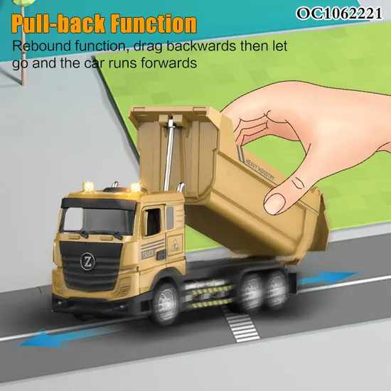 Wholesale Diecast Vehicle Construction Die Cast Metal Construction Small Vehicle Truck