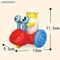 Wholesale Mini Plastic Miniature Friction Cartoon Press and Go Animal Racing Car Toy