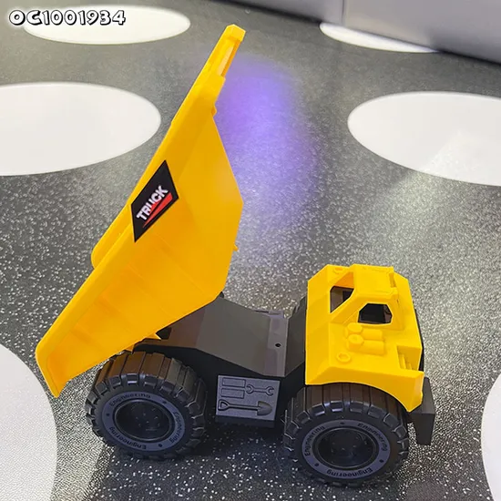 Wholesale 1: 14 Scale Miniature Friction Kids Construction Model Excavator Toy Truck with Light and Sound