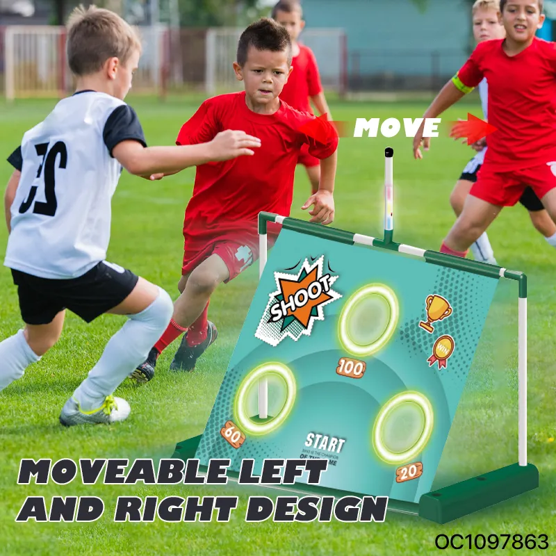 Wholesale Football 3in1 Portable Inflatable Soccer Goal Outdoor Game Families Interactive Toys Goal