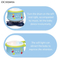 Wholesale Plastic Happy Montessori Hand Bell Electronic Musical Instrument Music Sensory Toys Drums